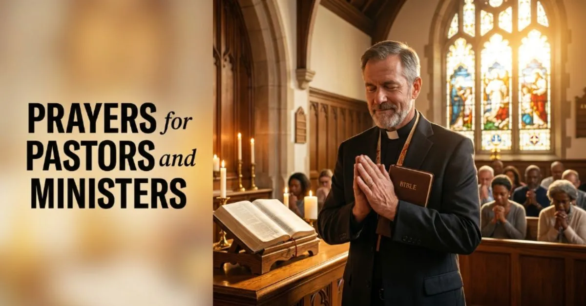 Prayers for Pastors and Ministers