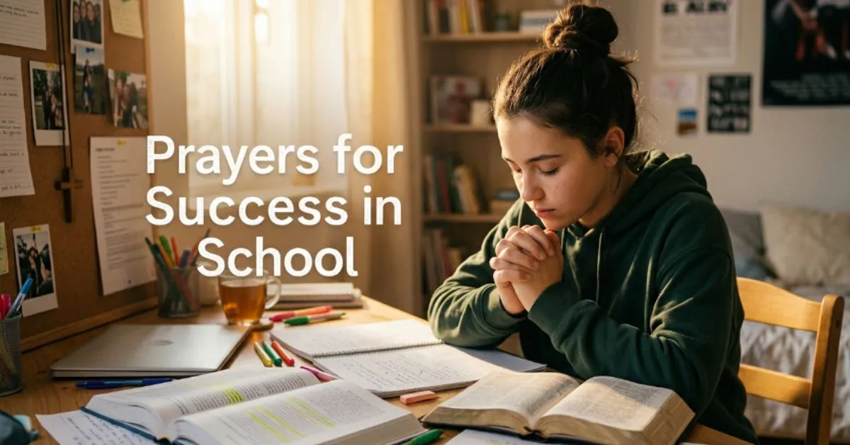 Prayers for Success in School