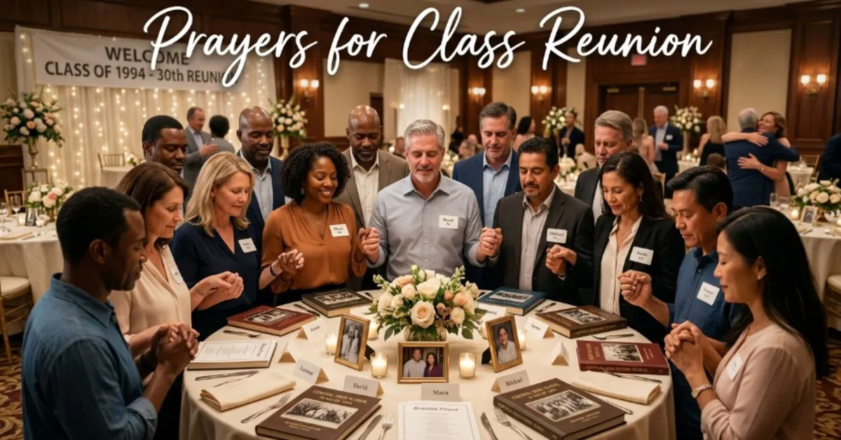 Prayers for Class Reunion