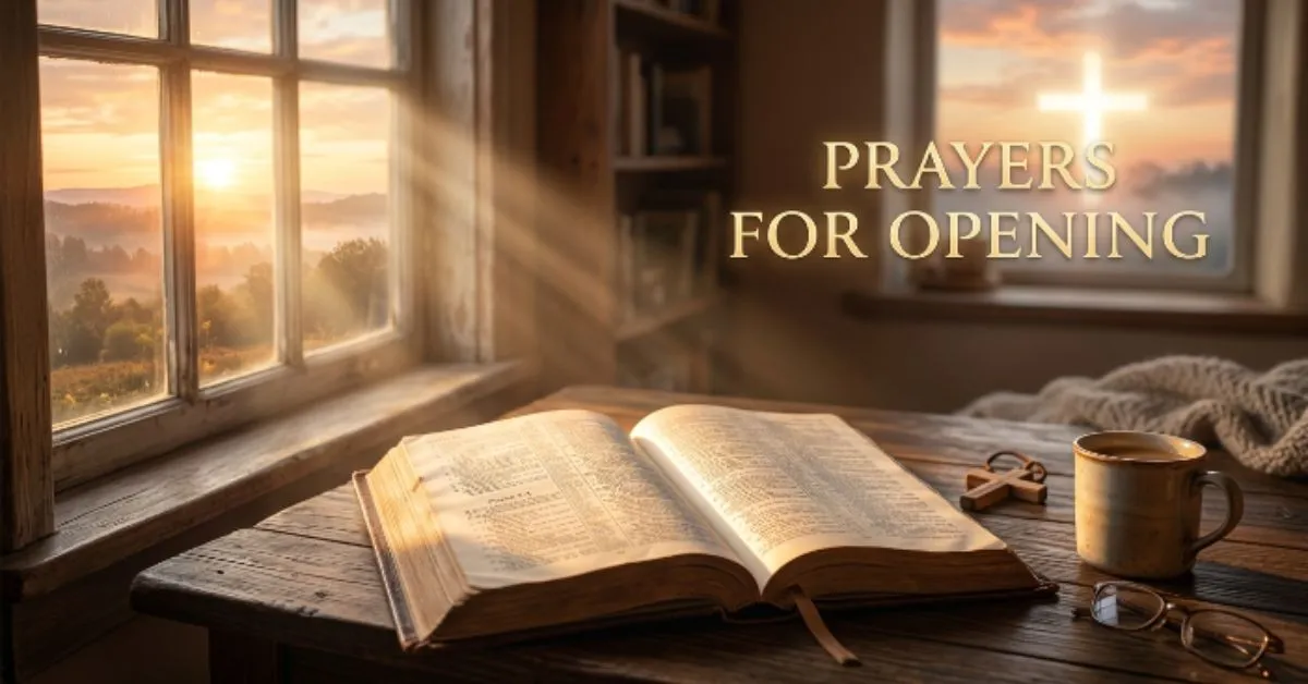 Prayers for Opening