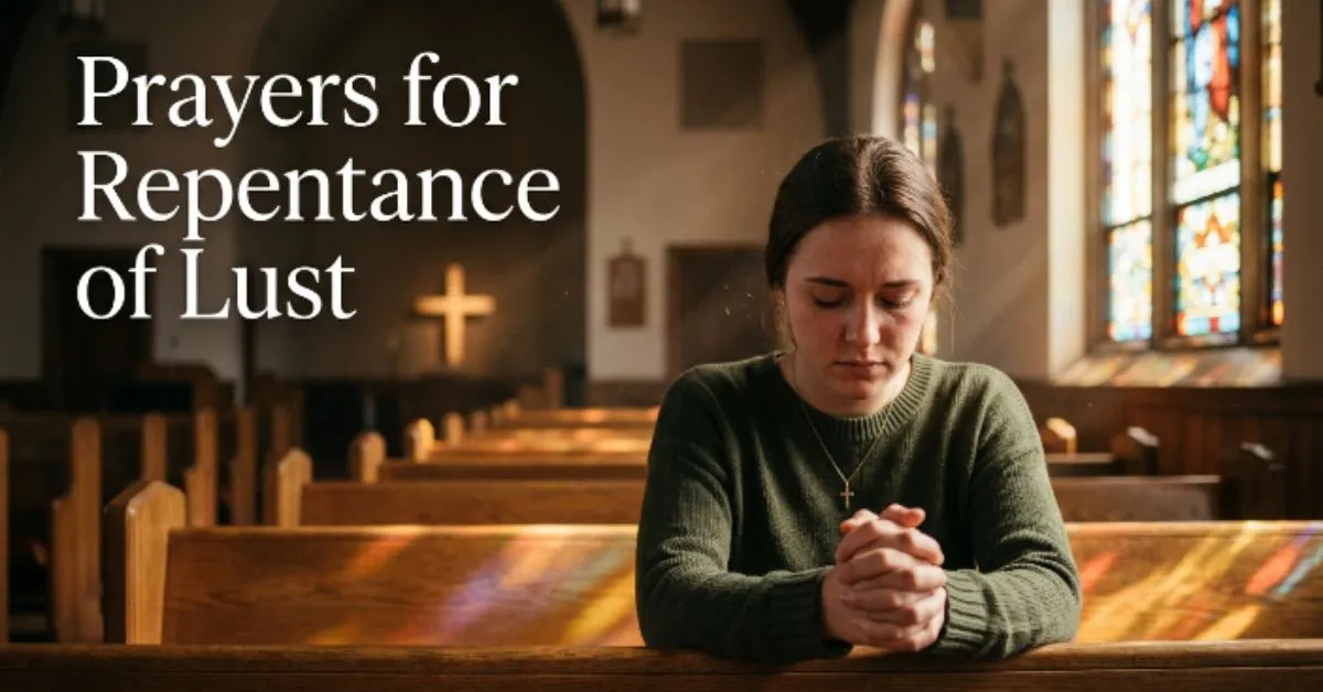 Prayers for Repentance of Lust