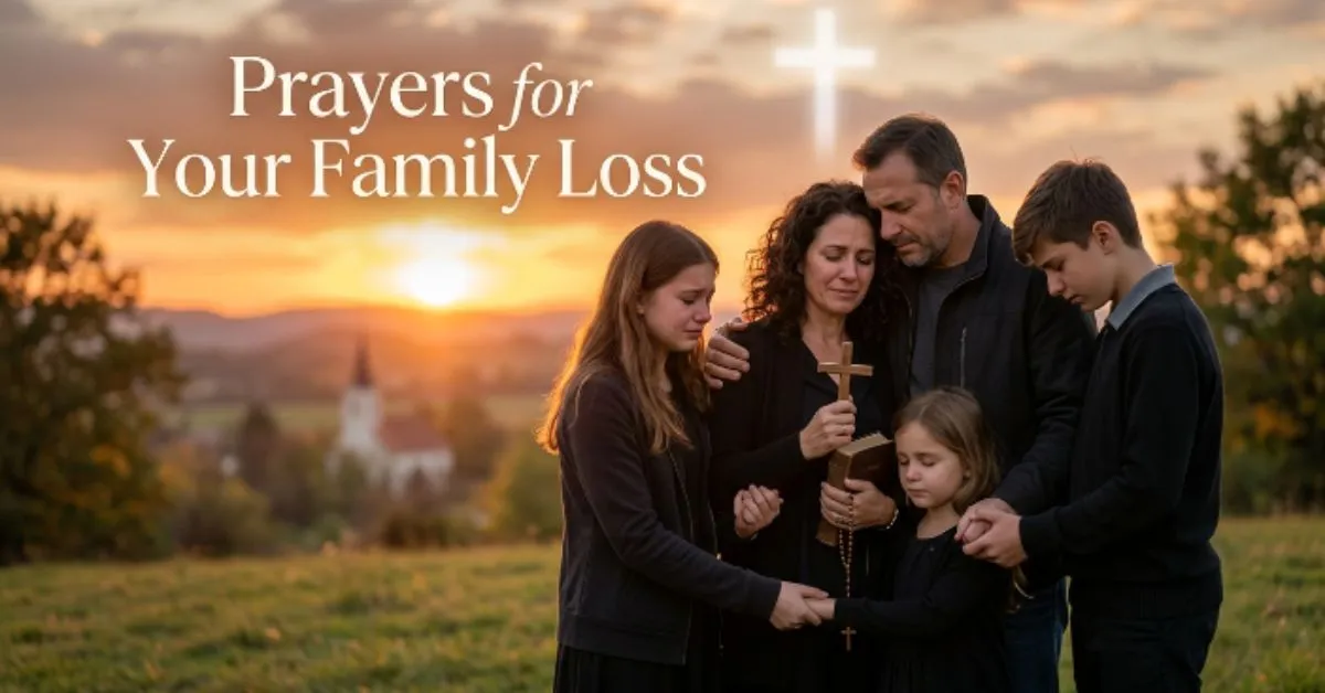 Prayers for Your Family Loss