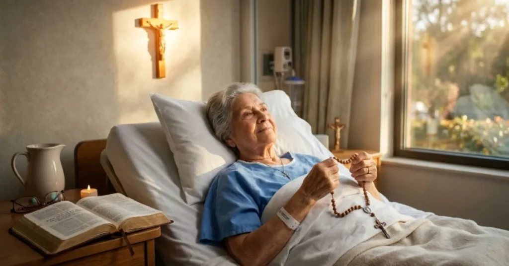 What Are Prayers for Sick Catholic