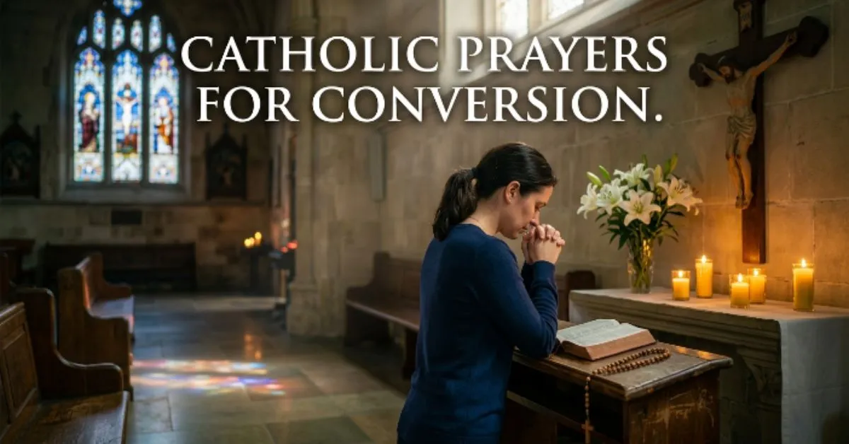 Catholic Prayers for Conversion
