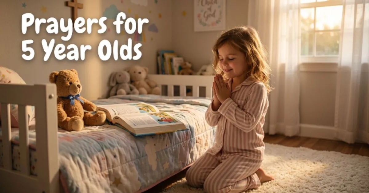 Prayers for 5 Year Olds