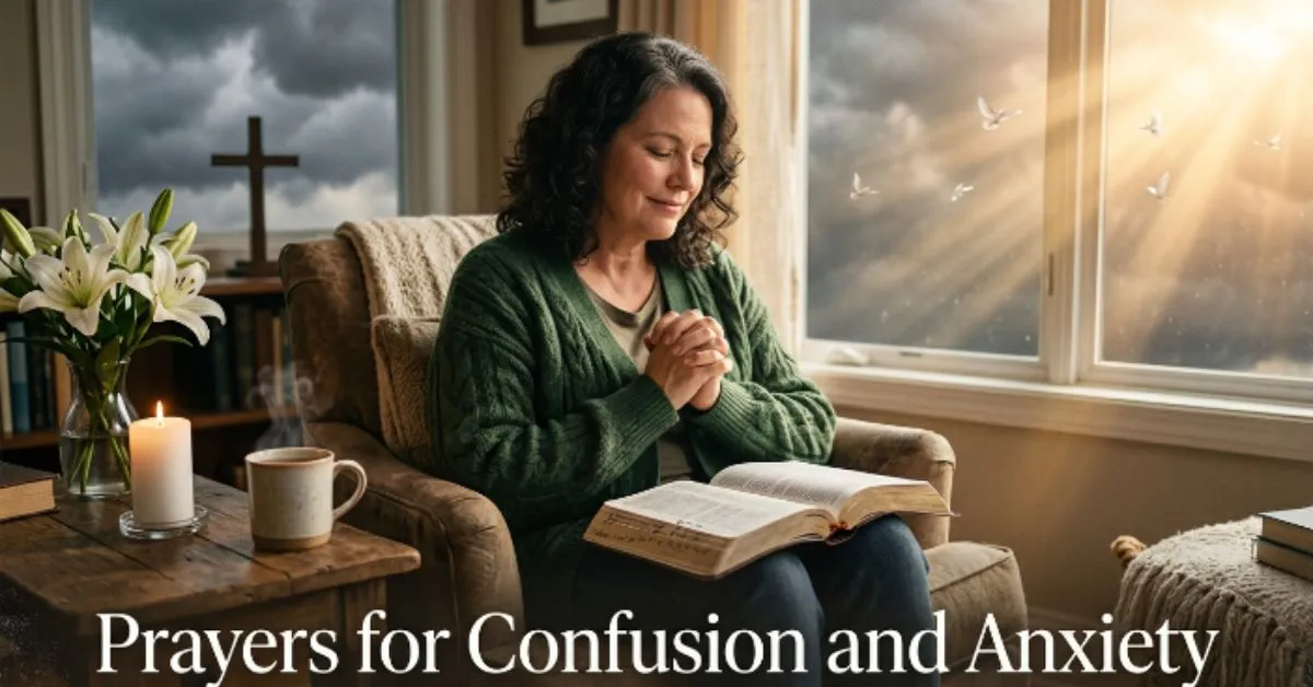 Prayers for Confusion and Anxiety