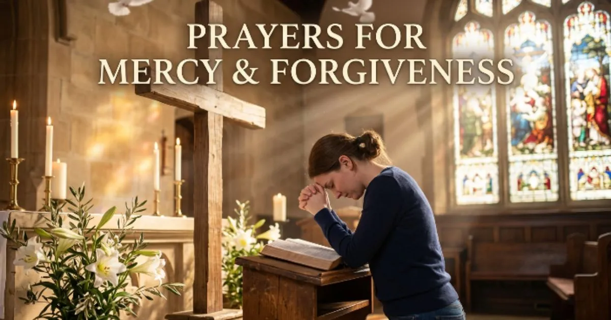 Prayers for Mercy and Forgiveness