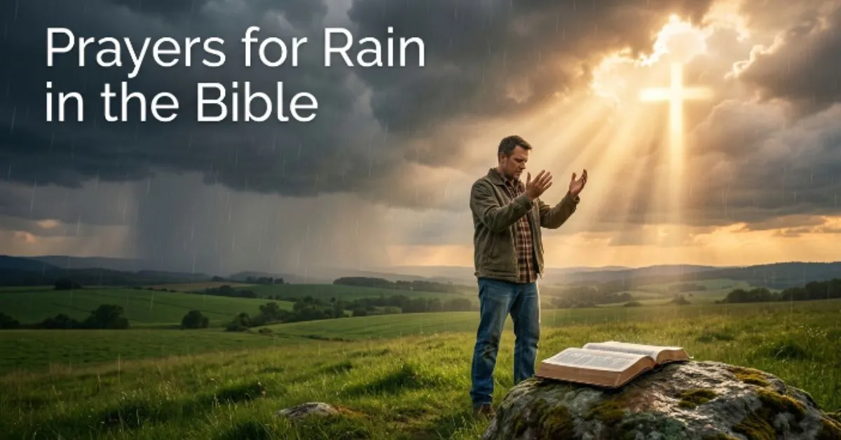 Prayers for Rain in the Bible
