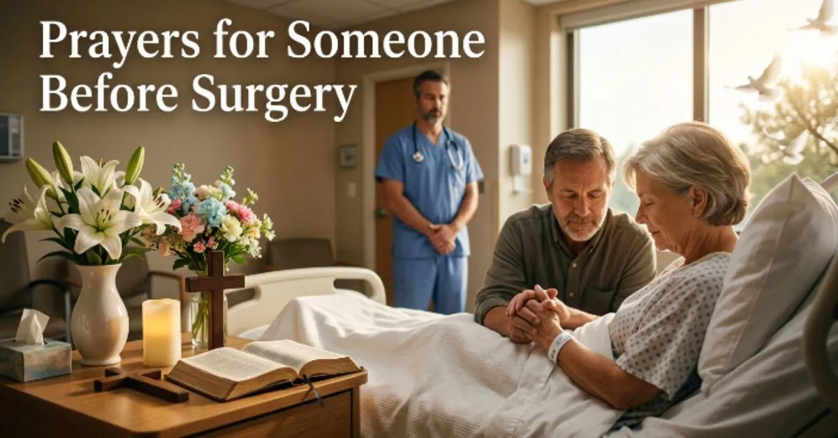 Prayers for Someone Before Surgery