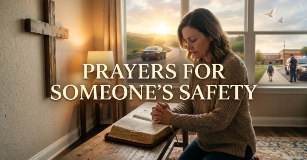 Prayers for Someone's Safety