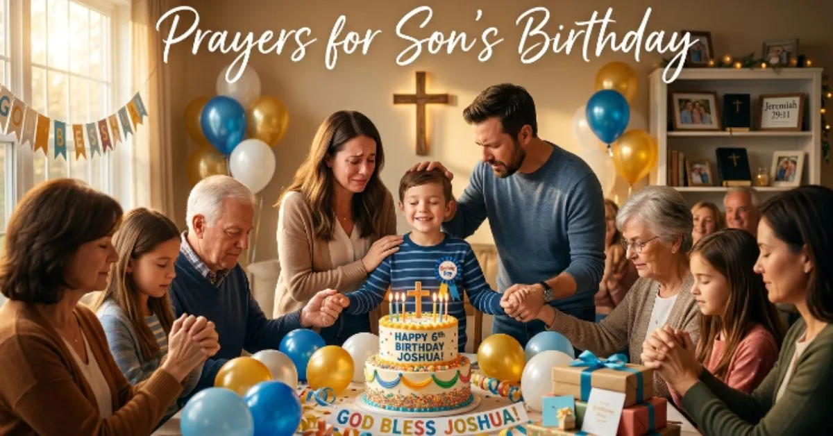 Prayers for Son's Birthday
