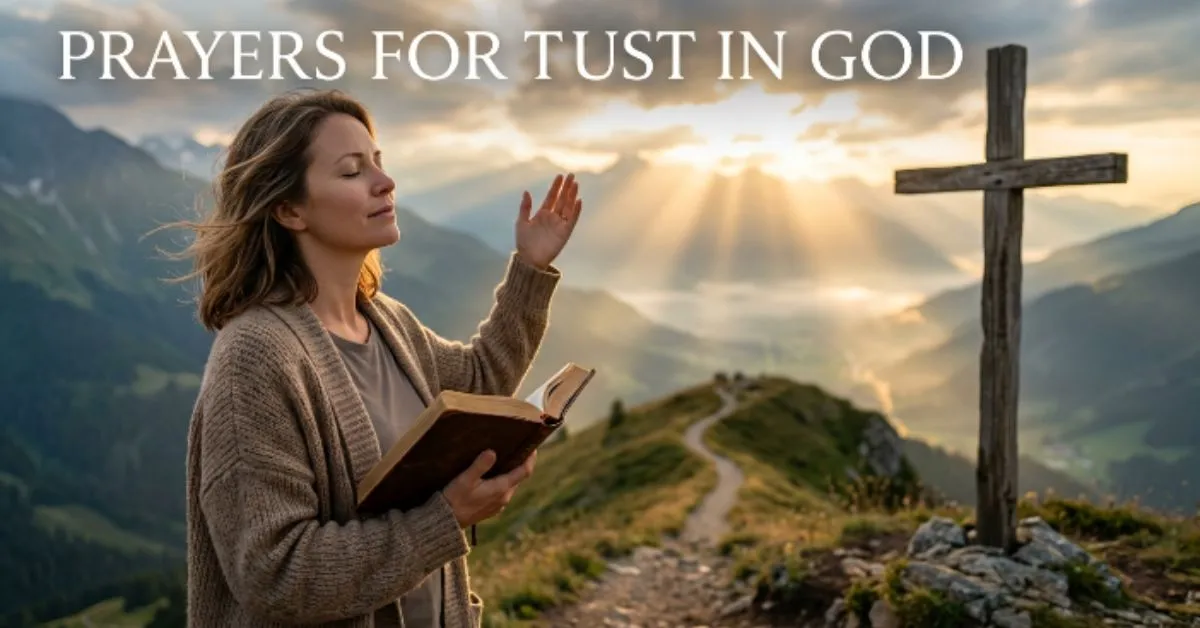 Prayers for Trust in God