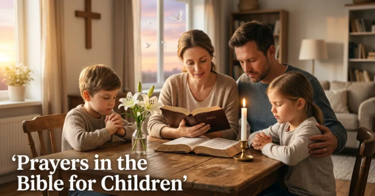 Prayers in the Bible for Children