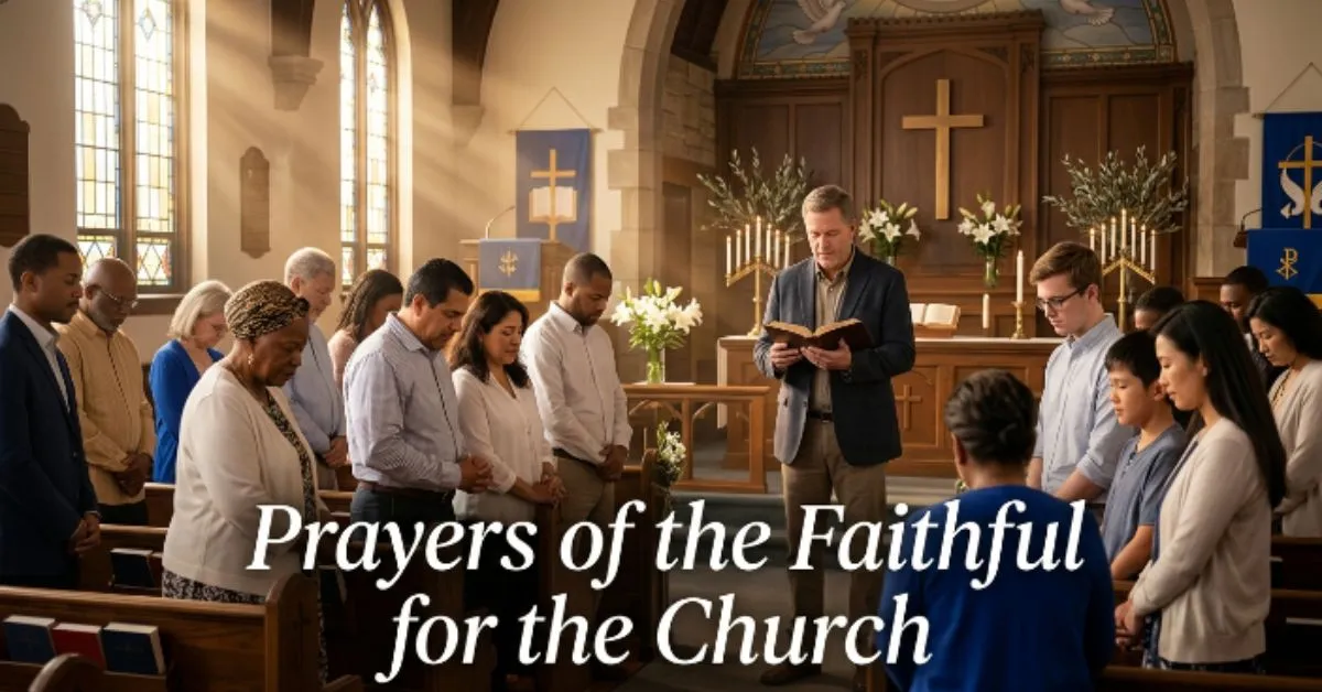 Prayers of the Faithful for the Church