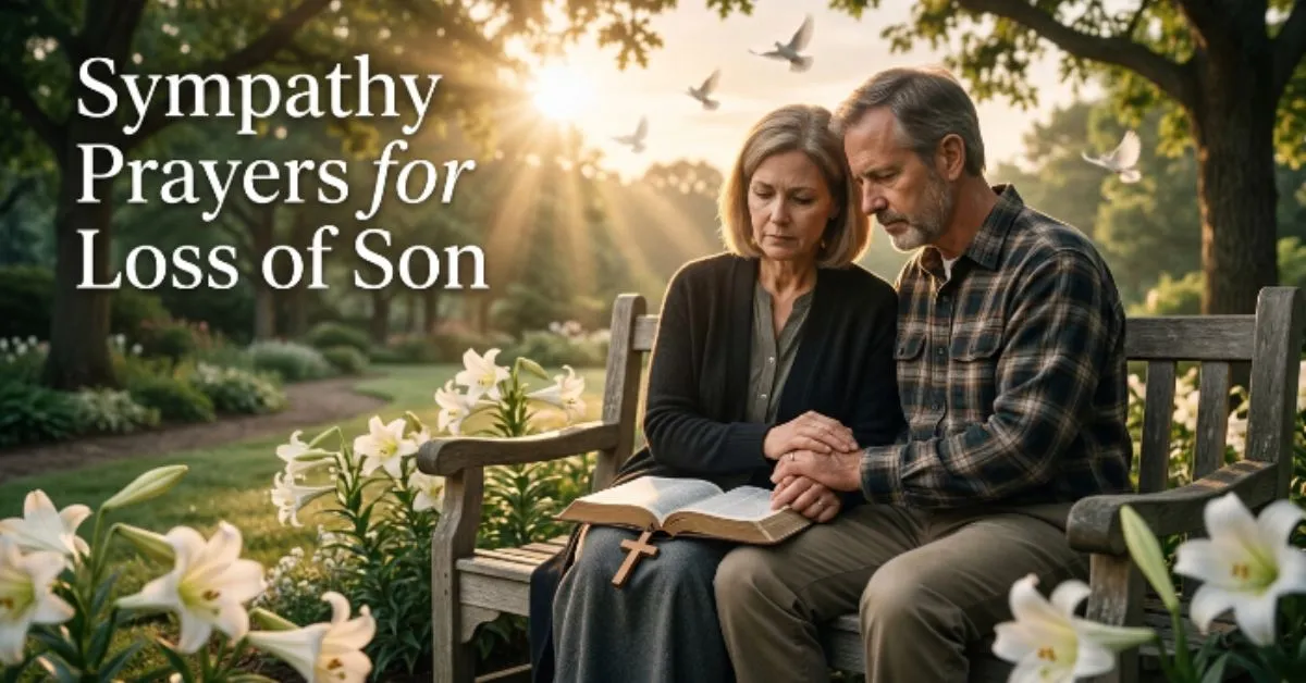Sympathy Prayers for Loss of Son