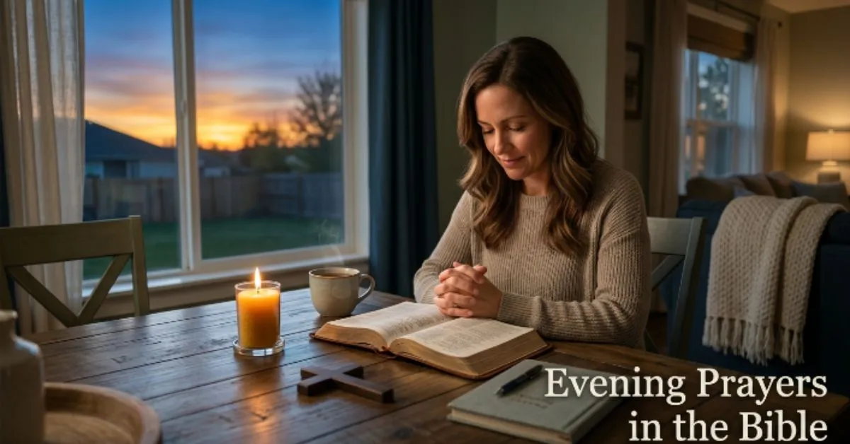 Evening Prayers in the Bible