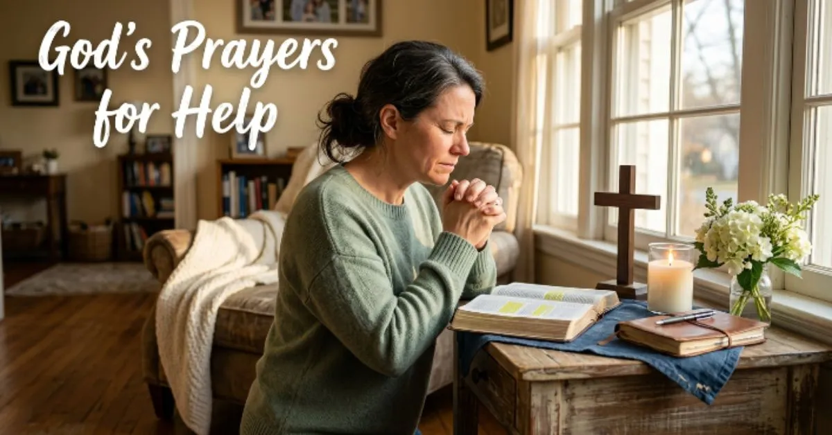 God’s Prayers for Help