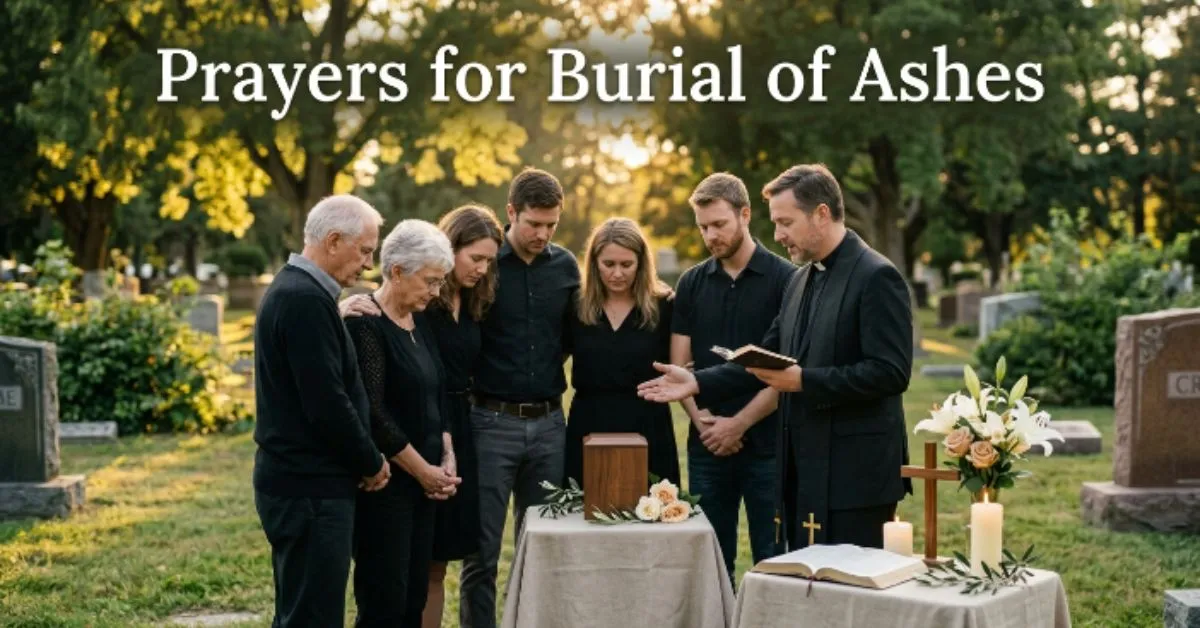 Prayers for Burial of Ashes