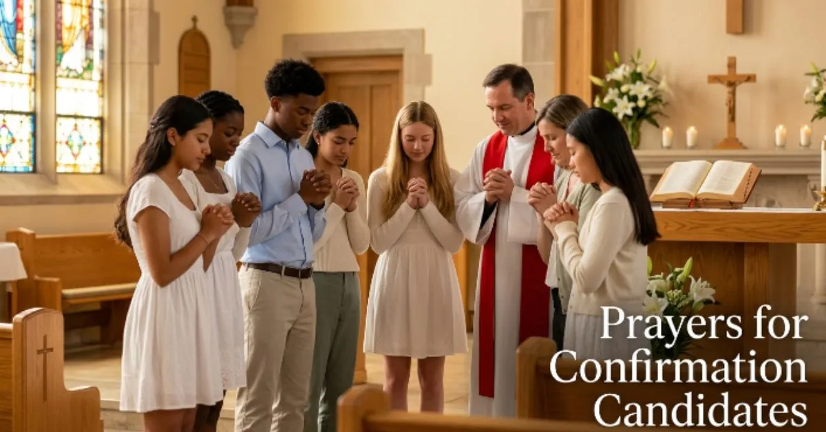 Prayers for Confirmation Candidates