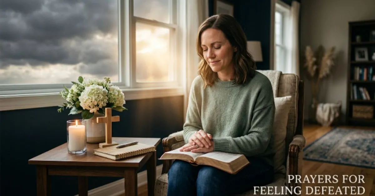 Prayers for Feeling Defeated