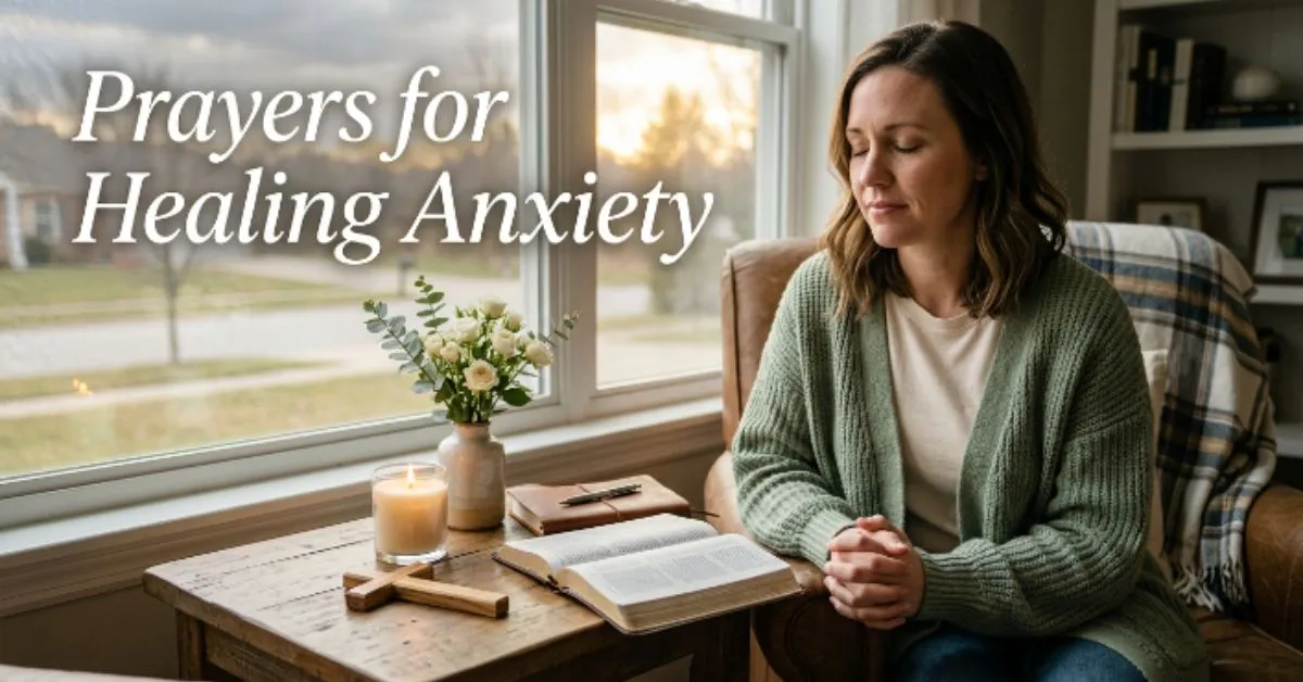Prayers for Healing Anxiety