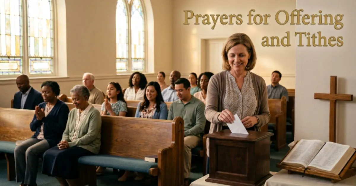 Prayers for Offering and Tithes