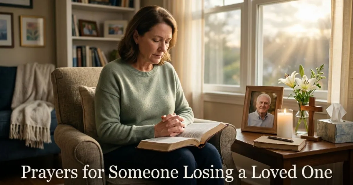 Prayers for Someone Losing a Loved One