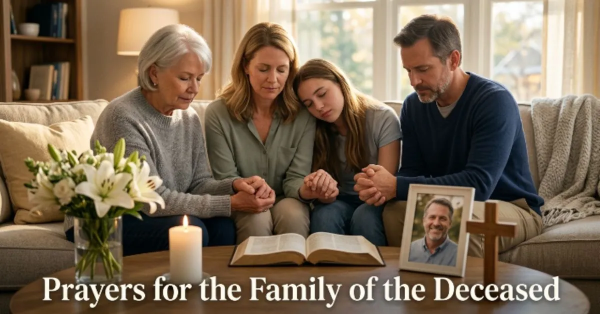 Prayers for the Family of the Deceased