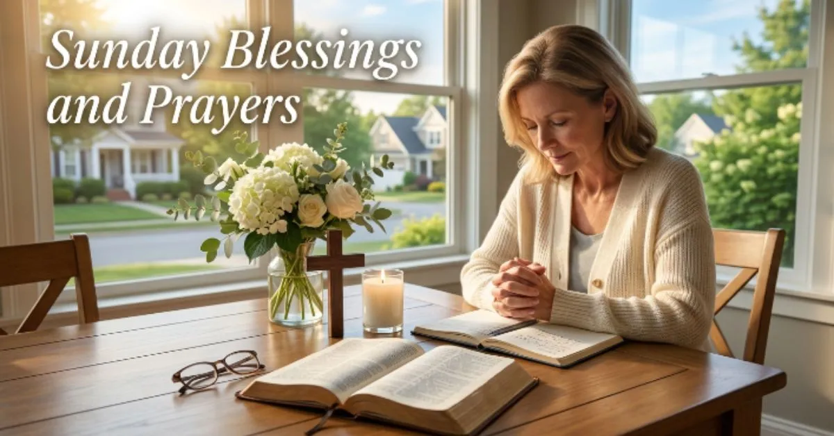 Sunday Blessings and Prayers